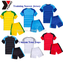 2017 uniforme de entrenamiento establece diseño de alta calidad su propio jersey de fútbol de jersey de fútbol de deporte